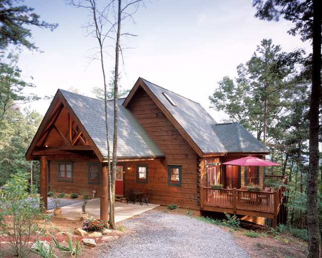 Custom home exterior